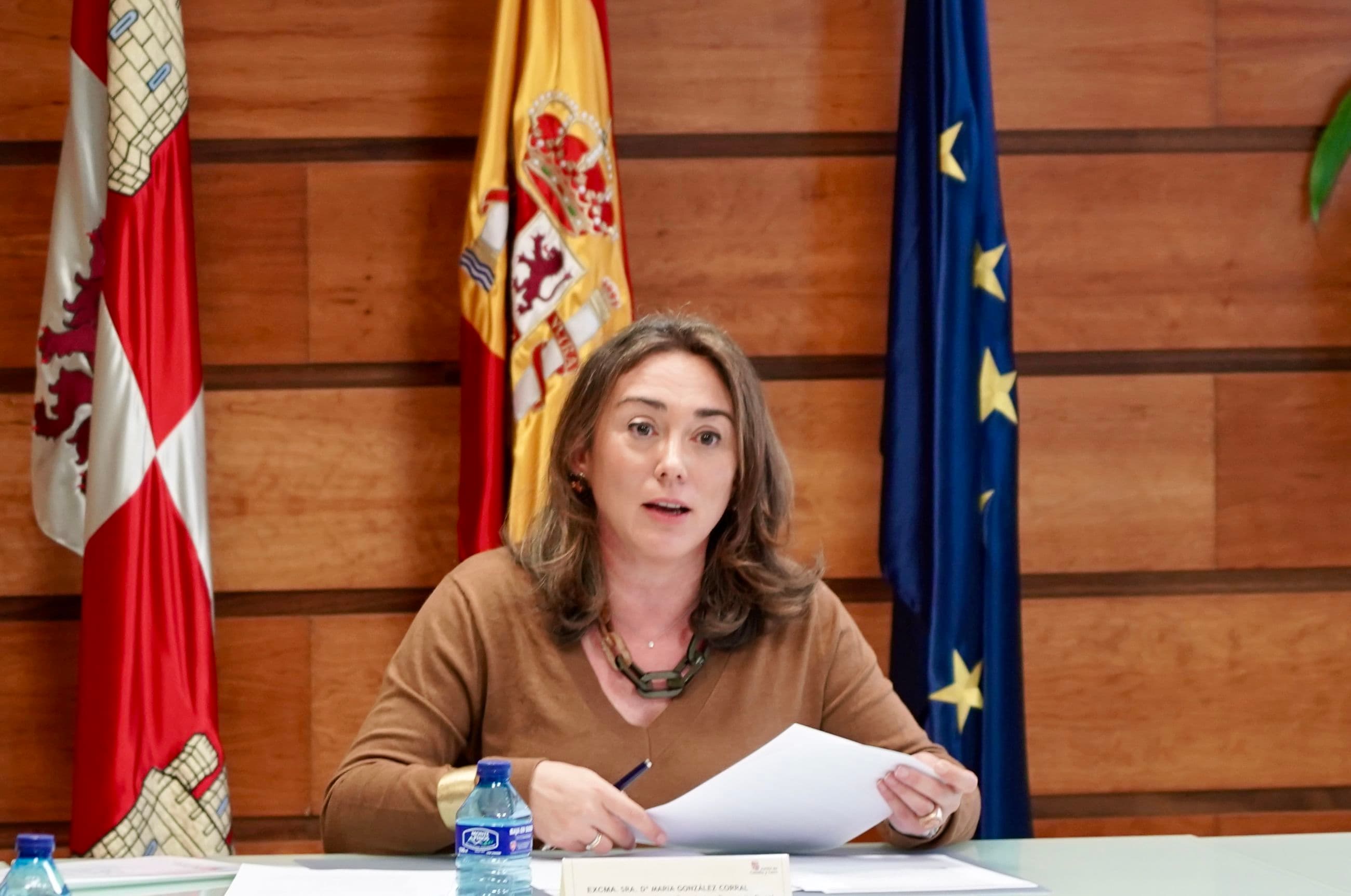 Eduardo Margareto / ICAL. La consejera de Agricultura, Ganadería y Desarrollo Rural, María González Corral, preside la reunión del Consejo Agrario de Castilla y León | Eduardo Margareto