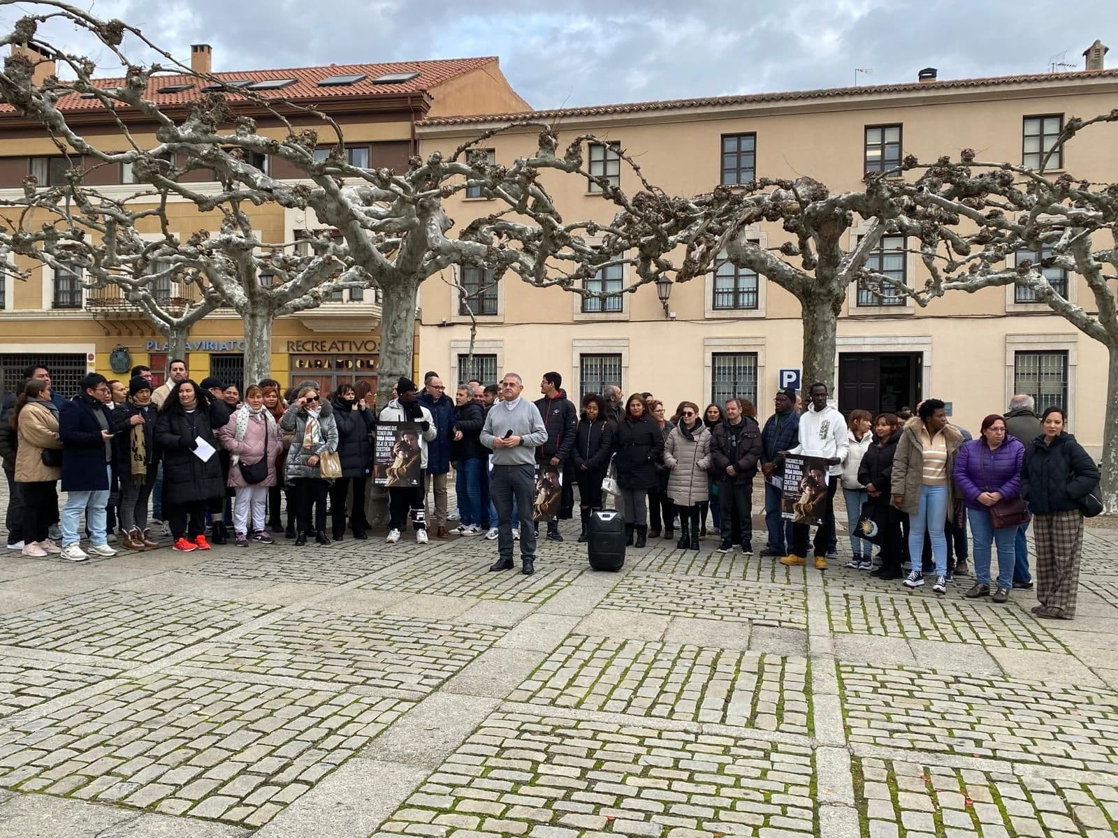 Cáritas Zamora celebró un acto en la calle por el Día del Migrante