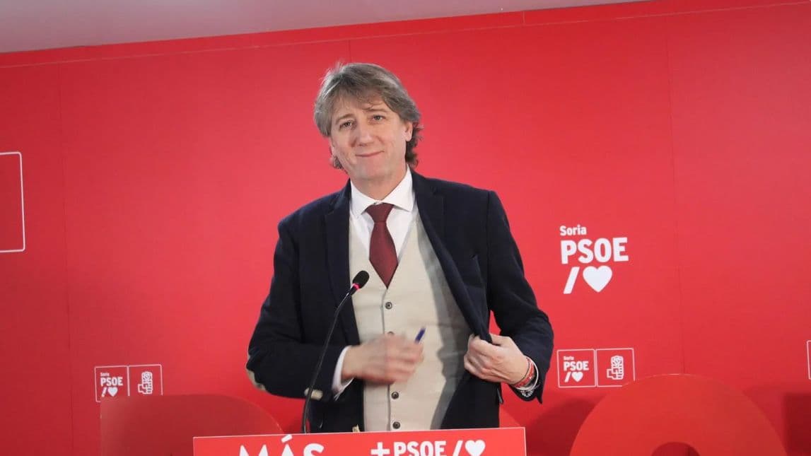 El secretario del PSOE Carlos Martínez. Concha Ortega Oroz - Europa Press